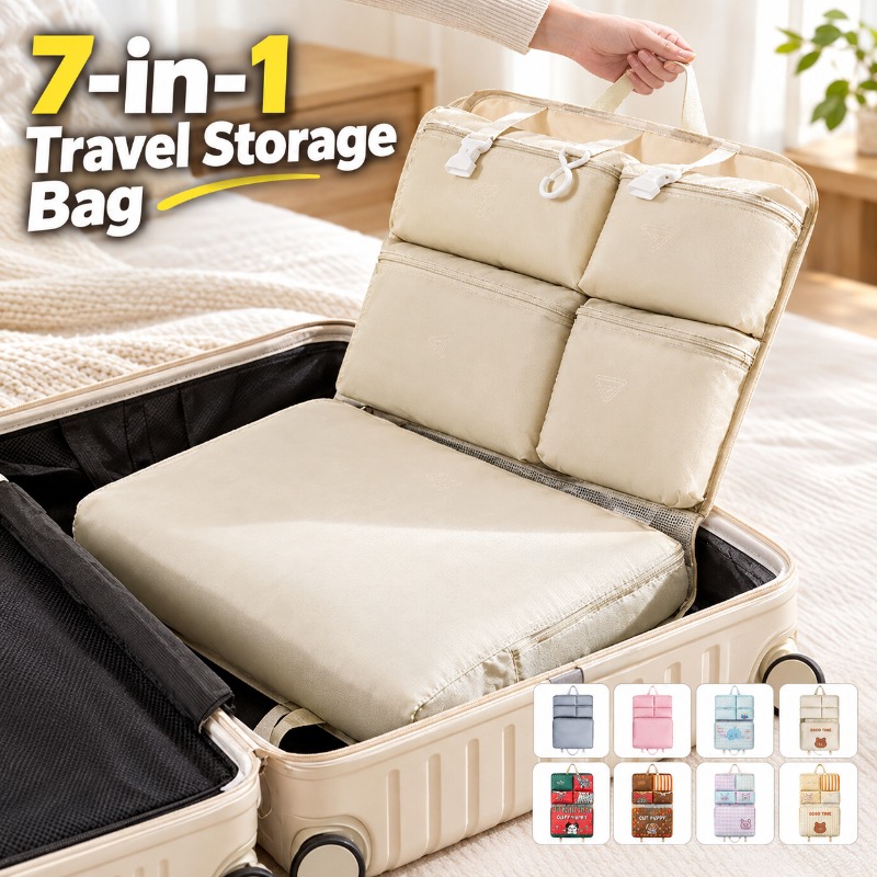 Packaging - Sac de rangement de voyage 7-en-1,