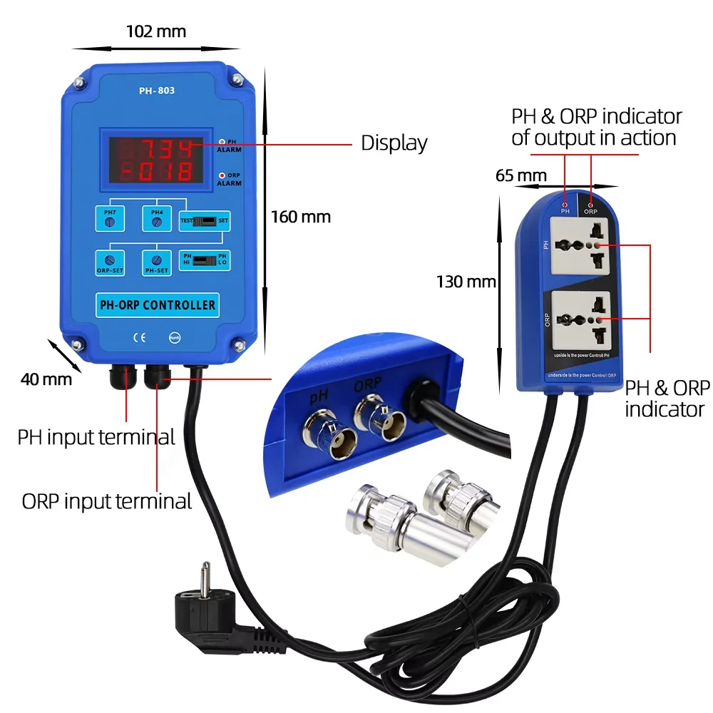 Contrôleur de pH numérique, pH - Ph Meter Digital Water Tester avis et prix